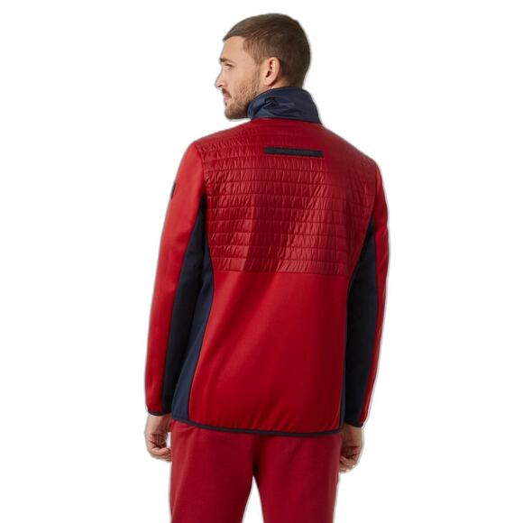 Helly Hansen Men's RWB Rigging Fleece Jacket Red XL Regular Fit 53809-162 $180 - Picture 2 of 5